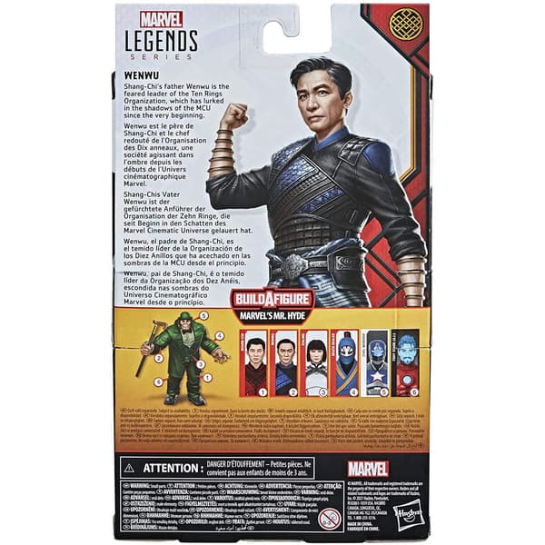 Marvel Legends, Actionfigur - Wenwu multifärg