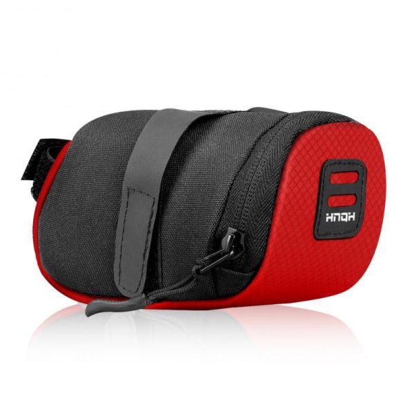 Taske til cykelsadel - vandafvisende - nylon Red