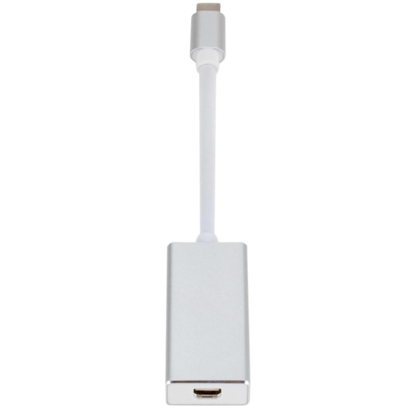 Adapter, USB-C till Mini DisplayPort Silver
