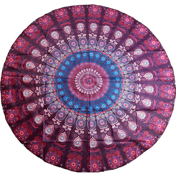 Mönstrad Strandsjal Wrap - #3 MultiColor Nr. 3