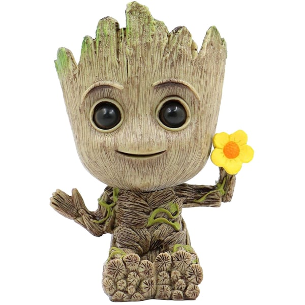 Baby Groot, Urtepotte - Blomst Brown