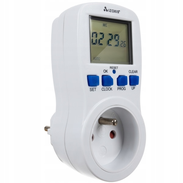 Timer för Eluttag - 3 680 W - Vit Vit