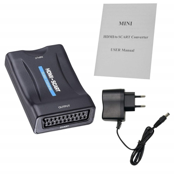 HDMI/MHL til Scart-konverter Black