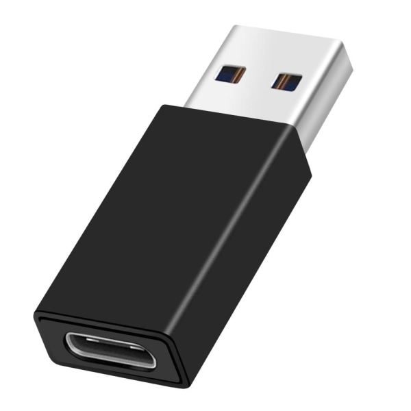 USB 3.1 - USB -C -sovitin - 10 Gbps Black