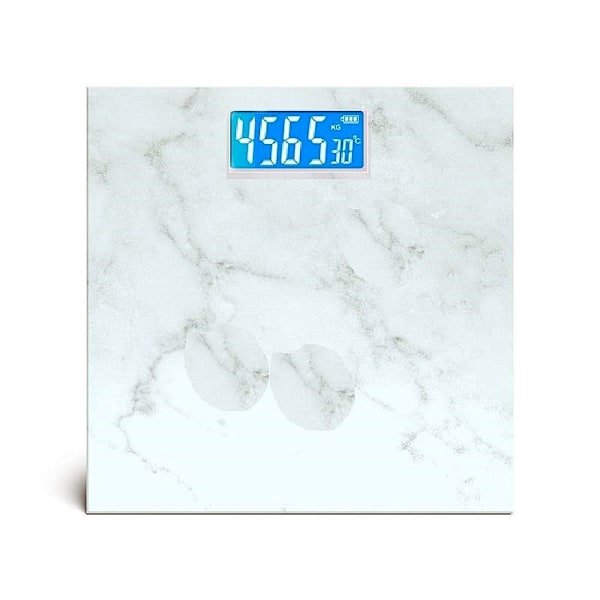 Digital personvægt med LCD-display - 180 kg White