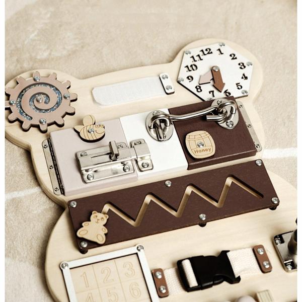 Playboard - bjørn - 14 funktioner Brown
