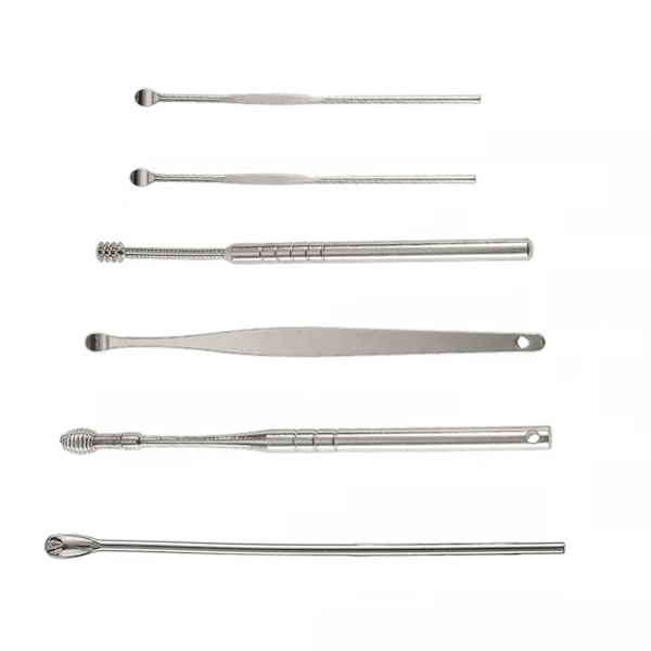 Kit för Öronrengöring - Silver Silver