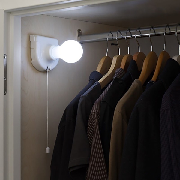 Portabel LED-pære White