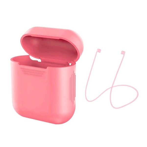 Beskyttelses til Airpods - Lyserød Pink