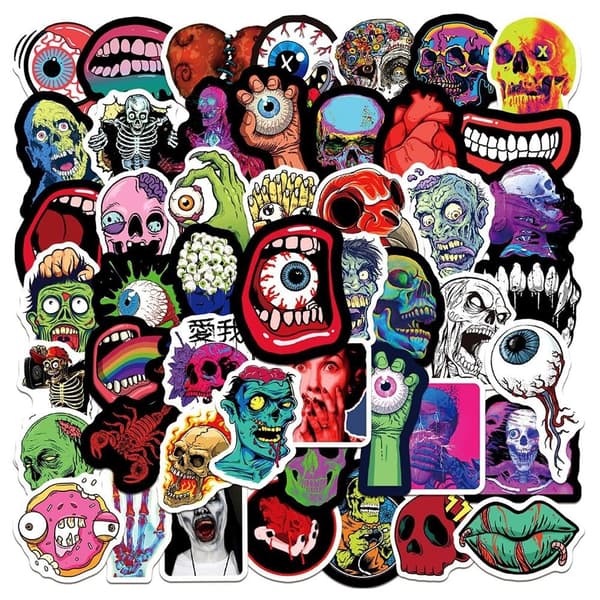 Tarrat - zombeja - 50 kpl Multicolor