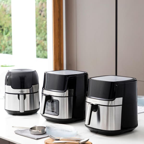 Öljytön rasvakeitin - 1700 W - 5,5 l Black
