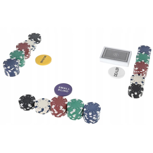 Pokerset - 300 Marker Silver