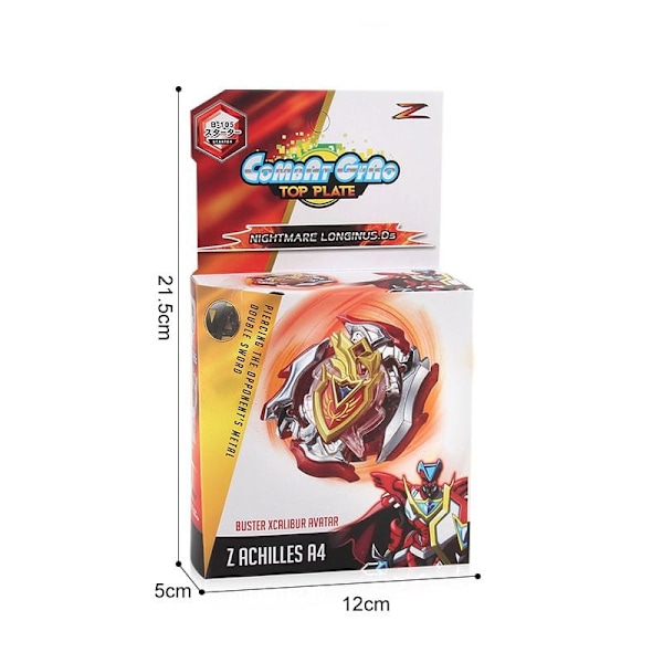 Combat Gyro Top Plate - Z Achilles A4 Multicolor