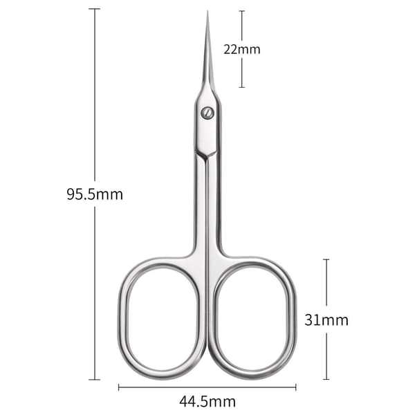 Cuttis-sakset - ruostumatonta terästä Silver