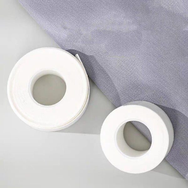 Hikeä imevät pehmusteet rullassa - 8 m White