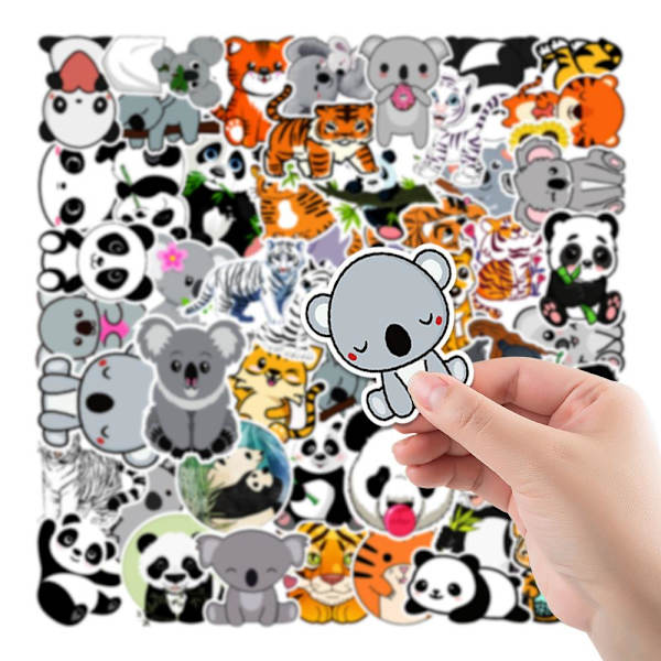 Tarrapakkaus - koala ja muut eläimet Multicolor
