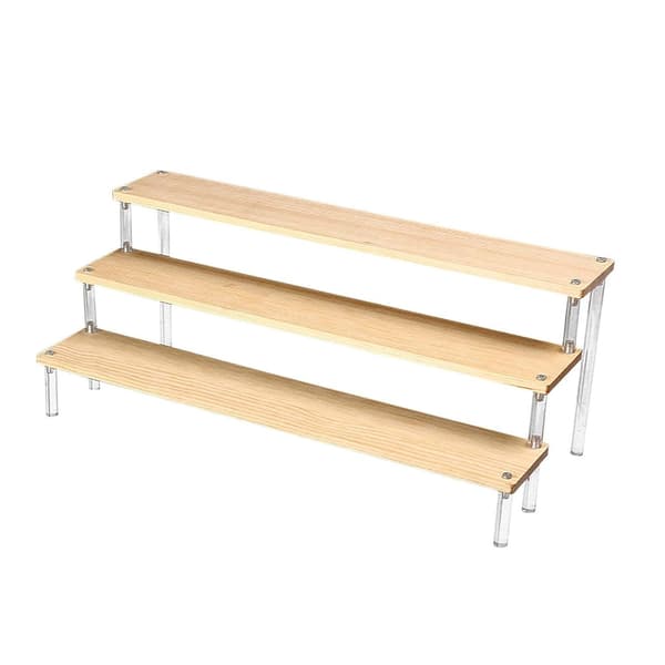 Multifunktionelt display - Akryl - 3 etager Tree