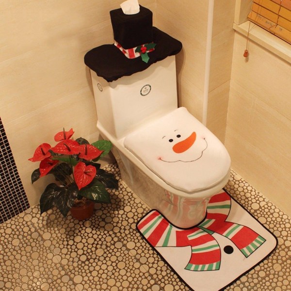 Toiletdekoration, Snemand Multicolor