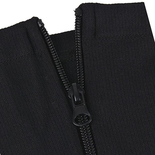 Zip Sox - Stödstrumpa med dragkedja Black L