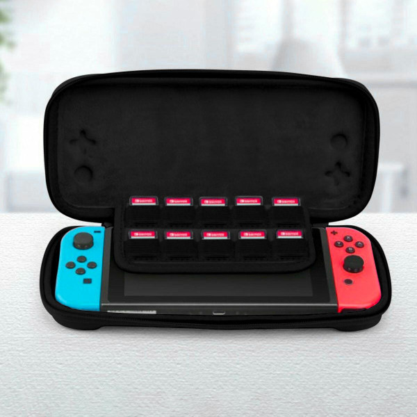 Stødsikker Nintendo Switch Case - Sort Black
