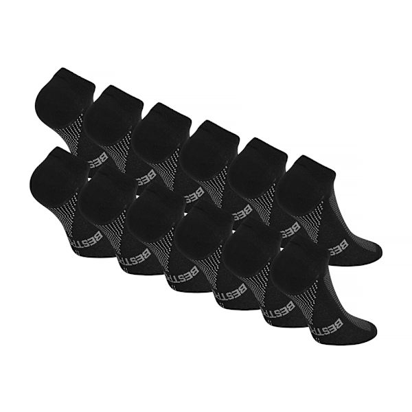 Sneakersocka Sport - Svart multifärg one size