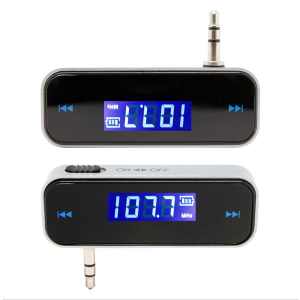 FM-Sändare - LCD Display Svart