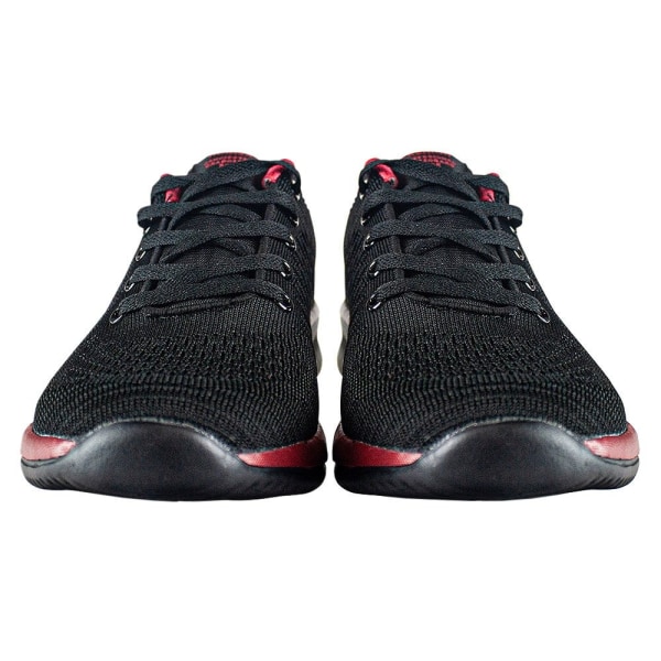 Sneakers, Svarta med röda detaljer - Storlek 44 Black 44