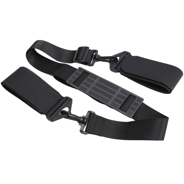 Skulderrem til snowboard og ski - sort Black