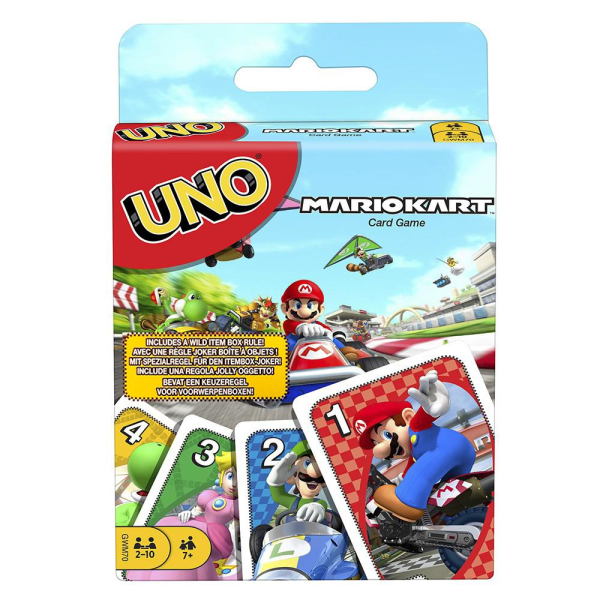 UNO, Super Mario - Mario Kart multifärg