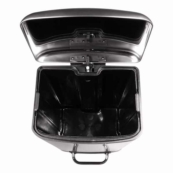 Jäteastia ruostumatonta terästä - 30 L Silver