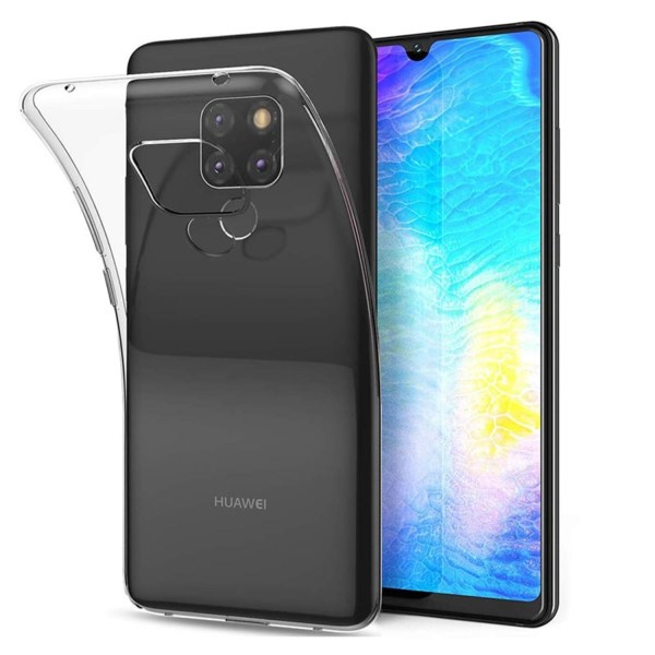 Huawei Mate 20 - Transparent silikonecover Transparent