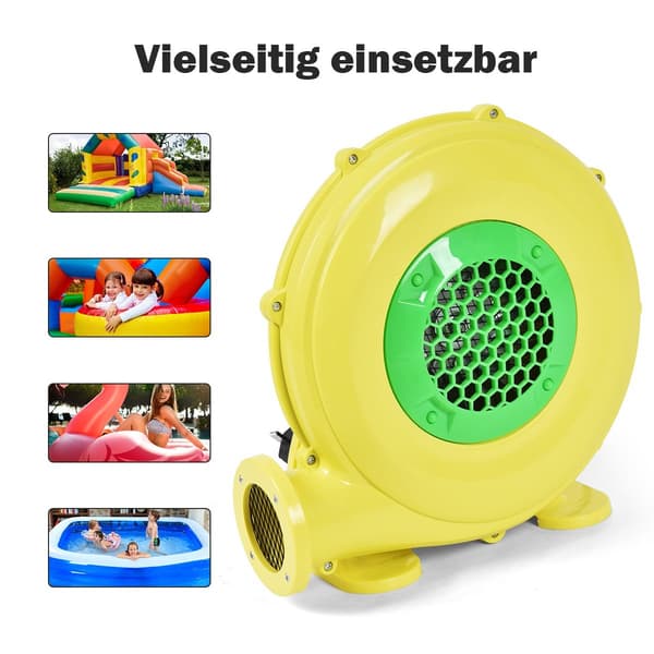 Blæser 450W elektrisk blæser luftblæser til oppusteligt legetøj