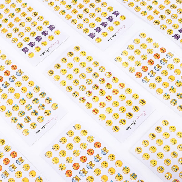 Emoji Tarrat - 33 eri aihetta Multicolor