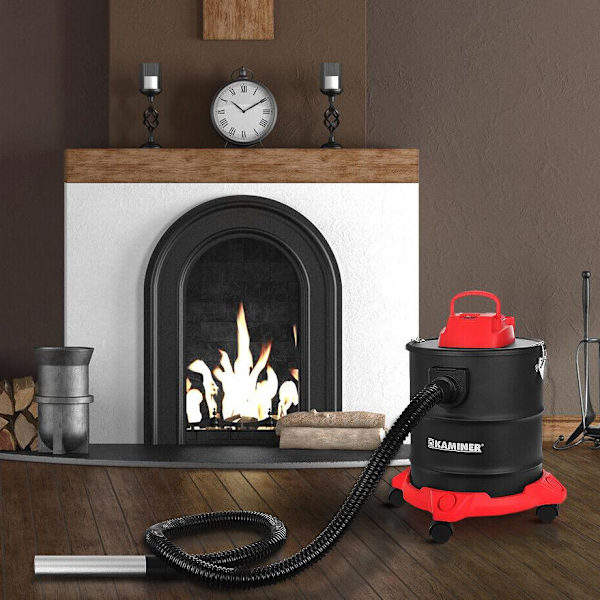 Lämmönkestävä tuhkapölynimuri - 20 L - 1600 W Red