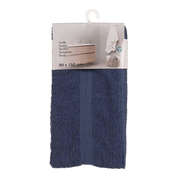 Håndklæde, 90 x 150 cm - Marineblå Blue