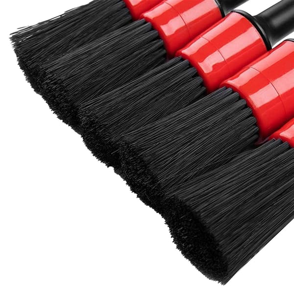 Detaljebørster til bil - 5 stk Black