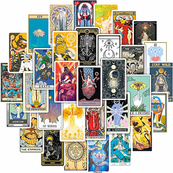 Tarrat - tarot - 50 kpl Multicolor