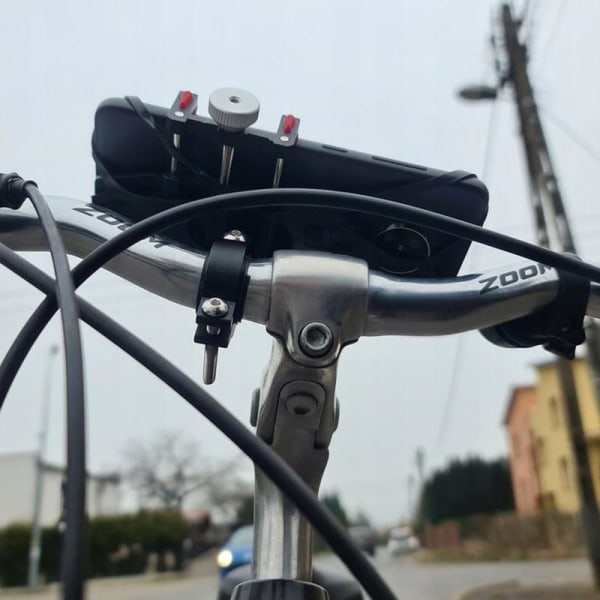 Universell Mobilhållare för Cykel Svart