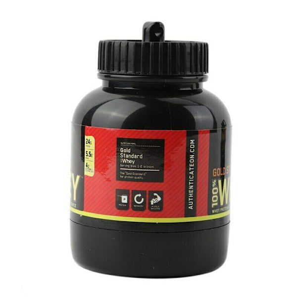 Förvaringsburk för Proteinpulver - Whey Gold Standard multifärg