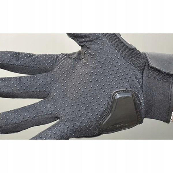 Svarta Motorcykelhandskar XL Svart one size