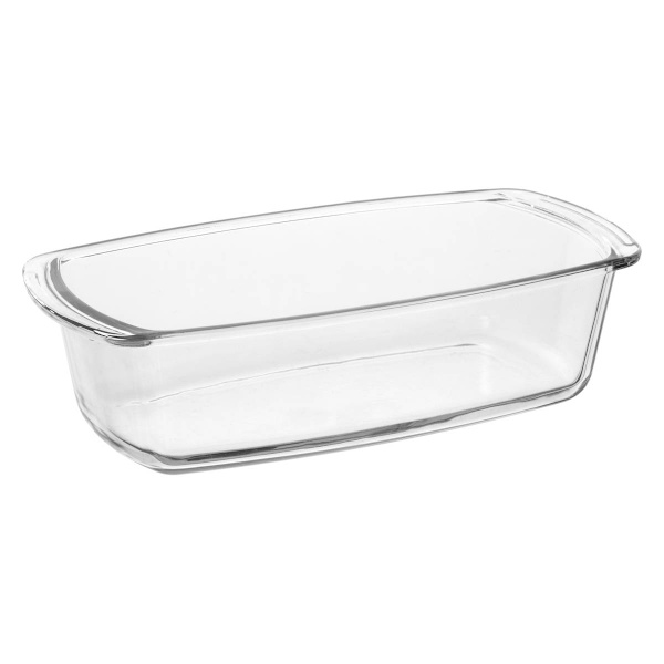 Glasfat med Lock för Bakning - Grått grå