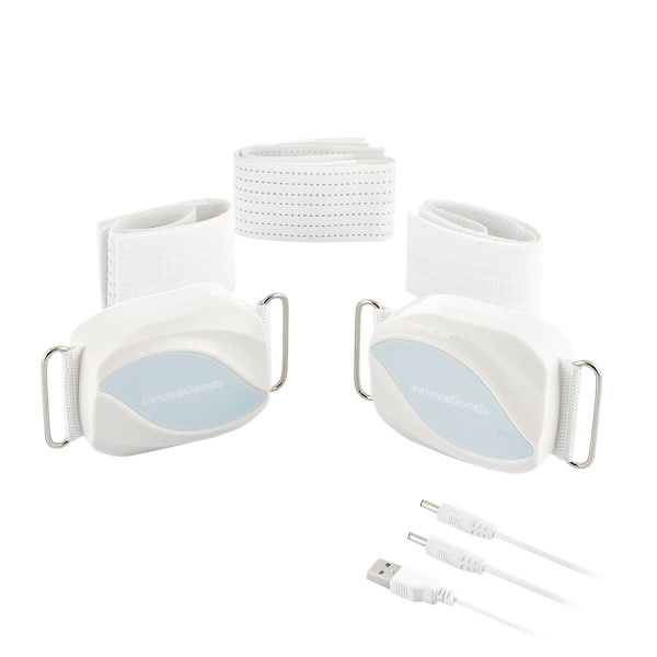 Massagebälte med Vibration Vit