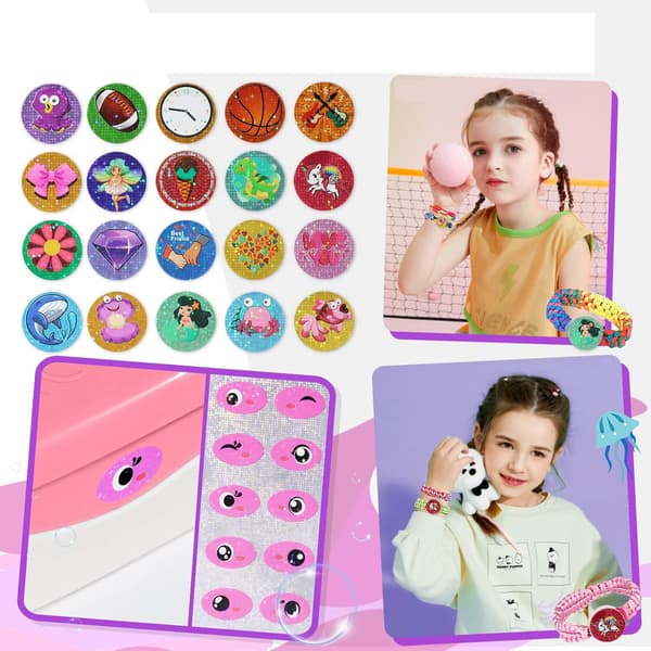 Ystävyysrannekoru - DIY KIT - Pink Choice Pink