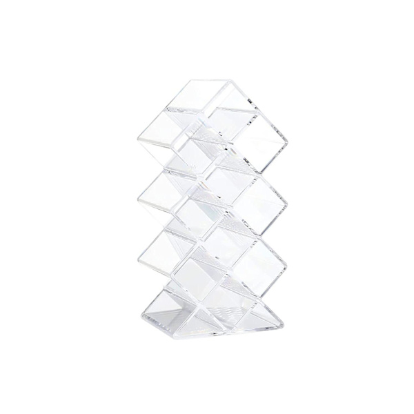 Opbevaringsstativer til læbestift - 10 rum Transparent