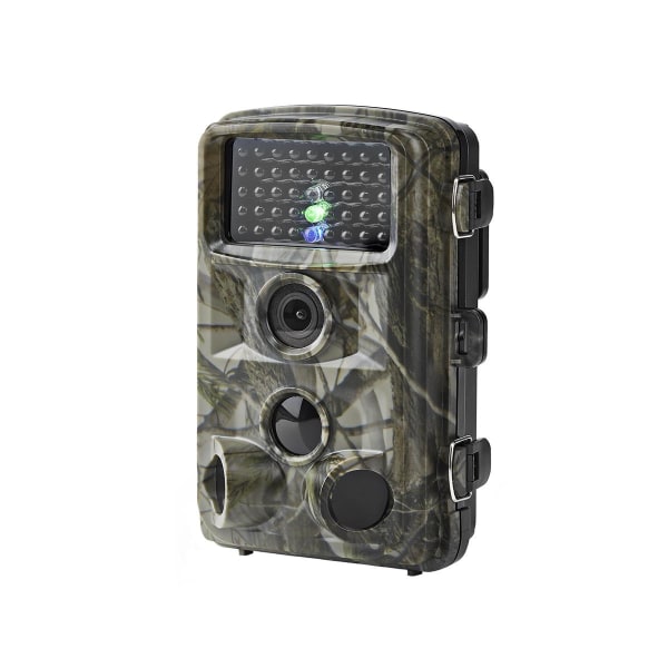 HD Vildmarkskamera, 16 MP - 5 MP CMOS Brun, Kamouflage, Grön