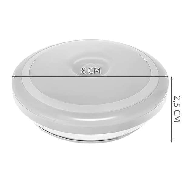 Nattlampa med Rörelsesensor - LED Vit