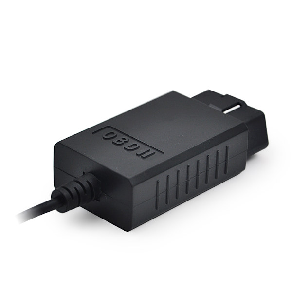 ELM327 / ELM 327 / OBD2 USB Bildiagnostik Felkodsläsare Svart