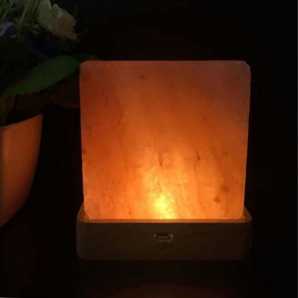 Lampe af Himalaya Salt Pink