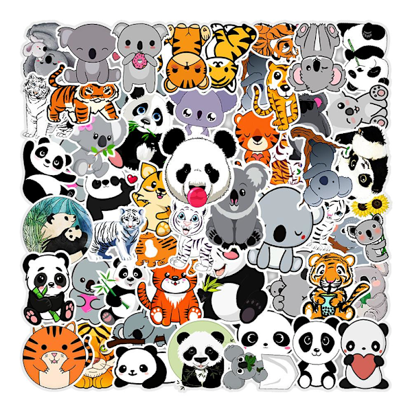 Tarrapakkaus - koala ja muut eläimet Multicolor