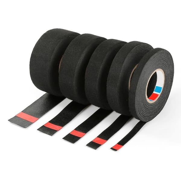Kabeltape - 15 m - sort Black